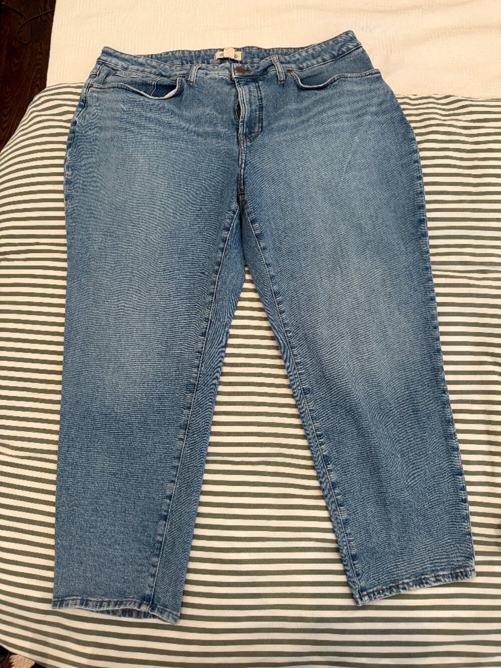 Madewell Curvy Mid-Rise Perfect Vintage Jean – 20W – Light Wash